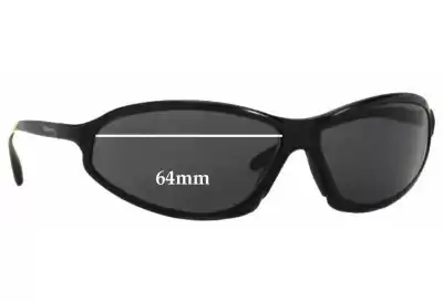 Arnette AN3041 Replacement Lenses 64mm wide 
