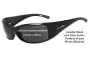 Sunglass Fix Replacement Lenses for Arnette Darkness AN4121 - 63mm Wide 