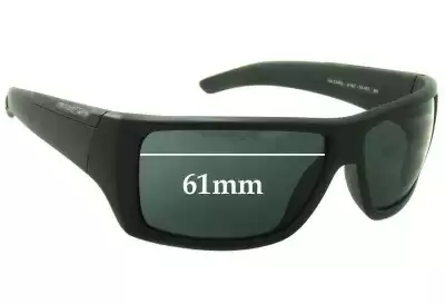Arnette Hazard AN4167 Replacement Lenses 61mm wide 