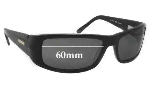 Sunglass Fix Replacement Lenses for Bill Bass Jet - 60mm Wide Bill Bass Jet Replacement Lenses 60mm wide