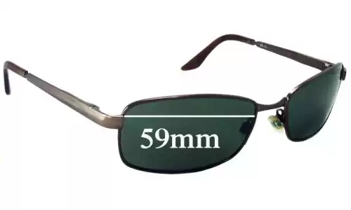 Sunglass Fix Replacement Lenses for Bill Bass Unknown Model - 59mm Wide Sunglass Fix Replacement Lenses for Bill Bass Unknown Model - 59mm Wide