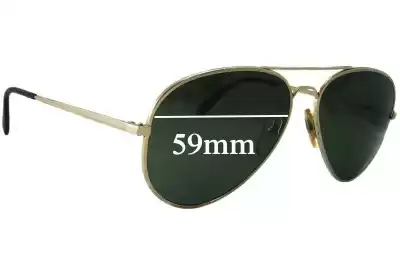 Bolle Aviator 5501 Ersatzgläser 59mm wide 