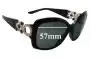 Sunglass Fix Replacement Lenses for Bvlgari 8103-B - 57mm Wide 