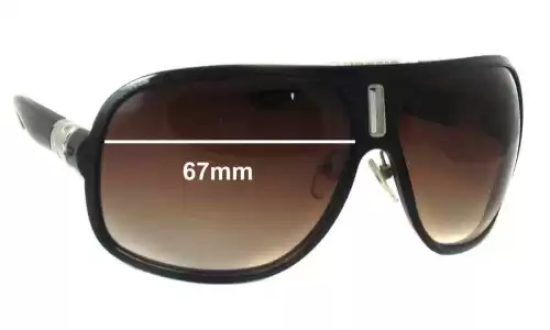 Sunglass Fix Replacement Lenses for Diesel DS 0125 - 67mm Wide Sunglass Fix Replacement Lenses for Diesel DS 0125 - 67mm Wide