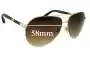 Sunglass Fix Verres de Remplacement pour Dolce & Gabbana DG2115 - 58mm Wide 