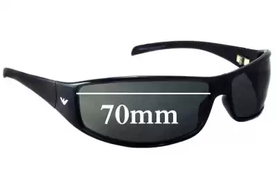 Emporio Armani EA9164/S Replacement Lenses 70mm wide 