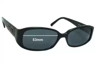 Fendi FS 808 Replacement Lenses 53mm wide 