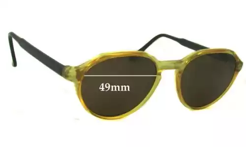 Sunglass Fix Replacement Lenses for Fila Unknown Model - 49mm Wide Sunglass Fix Replacement Lenses for Fila Unknown Model - 49mm Wide