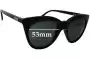 Sunglass Fix Replacement Lenses for Le Specs Halfmoon Magic - 53mm Wide 