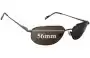 Sunglass Fix Ersatzgläser für Maui Jim MJ553 Koa - 56mm Wide 