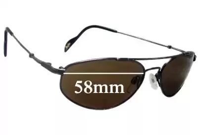 Maui Jim MJ308 Molokai Verres de Remplacement 58mm wide 