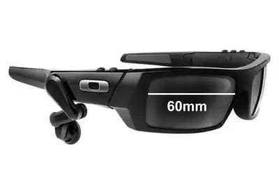 Oakley Thump Replacement Lenses 60mm wide 