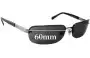 Sunglass Fix Lentes de Repuesto para Persol 2131-S - 60mm Wide 