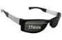 Sunglass Fix Replacement Lenses for Porsche P 8432 - 55mm Wide 