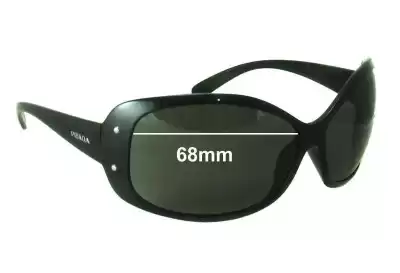 Prada SPR04F (NOT 1AB1A1 or 2AU3N1 or 3BU2V1) Ersatzgläser 68mm wide 