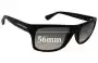 Sunglass Fix Lentes de Repuesto para Prada SPR18P - 56mm Wide 