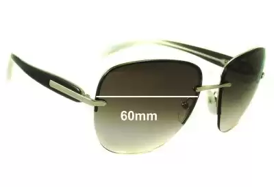 Prada SPR50O Ersatzgläser 60mm wide 