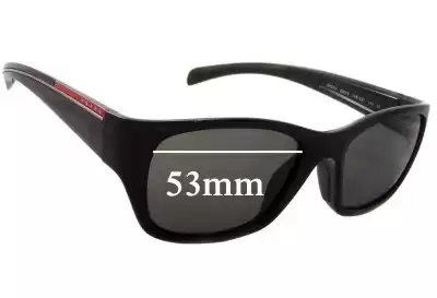 Prada SPS07I Replacement Lenses 53mm wide 