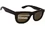 Sunglass Fix Replacement Lenses for Proof Proof Ontario - 50mm Wide 
