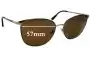 Sunglass Fix Replacement Lenses for Ralph Lauren RL 7039 - 57mm Wide 