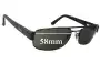 Sunglass Fix Replacement Lenses for Ray-Ban RB3188 - 58mm Wide 