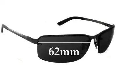 Ray-Ban RB3217 (Equal Sized Holes) Ersatzgläser 62mm wide 