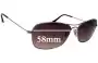 Sunglass Fix Replacement Lenses for Ray-Ban RB3388 - 58mm Wide 