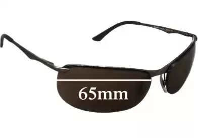 Ray-Ban RB3390 (Small Nose Hole) Replacement Lenses 65mm wide 