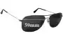 Sunglass Fix Replacement Lenses for Ray-Ban RB3477 - 59mm Wide 