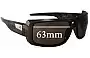Sunglass Fix Replacement Lenses for Rip Curl Cyclops - 63mm Wide 