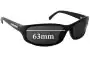 Sunglass Fix Replacement Lenses for Serengeti Ronan - 63mm Wide 