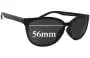 Sunglass Fix Replacement Lenses for Unbranded 04447-BP - 56mm Wide 