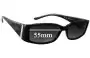 Sunglass Fix Replacement Lenses for Valentino 5342/S - 55mm Wide 