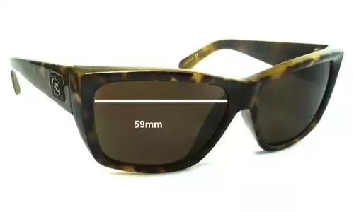 Sunglass Fix Replacement Lenses for Von Zipper Cookie - 59mm Wide Sunglass Fix Replacement Lenses for Von Zipper Cookie - 59mm Wide