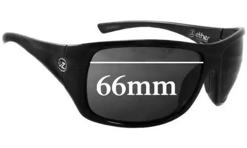 Von Zipper Lithium Replacement Lenses 66mm wide 