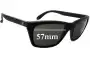 Sunglass Fix Replacement Lenses for Vuarnet Pouilloux 006 - 57mm Wide 