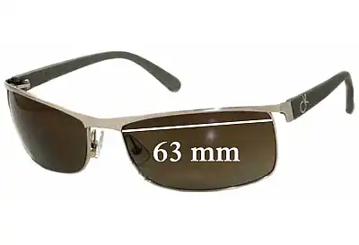 Calvin Klein CK1079S Lentes de Repuesto 63mm wide 
