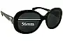 Sunglass Fix Replacement Lenses for Chanel 5188 - 56mm Wide 