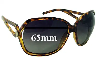 Christian Dior Mandrague Replacement Lenses 65mm wide 
