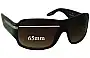 Sunglass Fix Lentes de Repuesto para Diesel Takani - 65mm Wide 