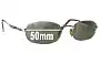 Sunglass Fix Replacement Lenses for Giorgio Armani GA 671 - 50mm Wide 