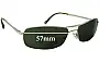 Sunglass Fix Replacement Lenses for Giorgio Armani GA 400/S - 57mm Wide 