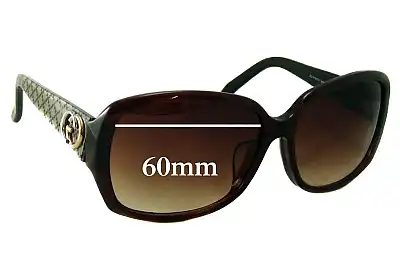 Gucci GG3178 Ersatzgläser 60mm wide 