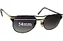 Sunglass Fix Replacement Lenses for Jonathan Sceats Macro - 54mm Wide 