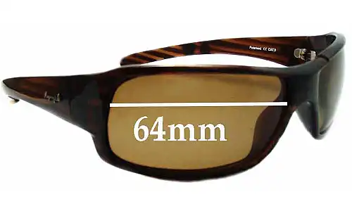 Sunglass Fix Lentes de Repuesto para Mangrove Jacks Layback - 64mm Wide 