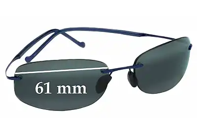 Maui Jim MJ516 Honolua Bay Verres de Remplacement 61mm wide 