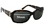 Sunglass Fix Replacement Lenses for Oroton  Mexico - 58mm Wide 