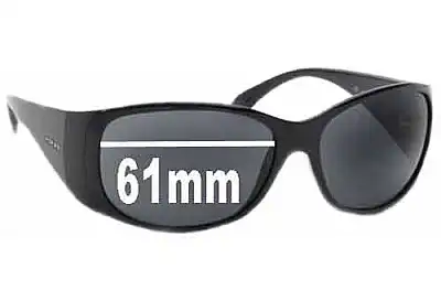 Prada SPR07G & PR07GS Ersatzgläser 61mm wide 