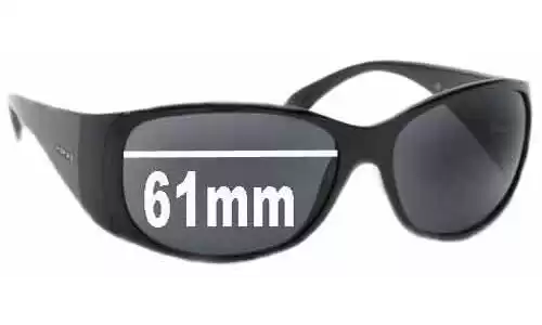 Sunglass Fix Replacement Lenses for Prada SPR07G & PR07GS - 61mm Wide 