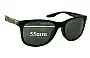Sunglass Fix Ersatzgläser für Prada SPS03O & PS03OS - 55mm Wide 